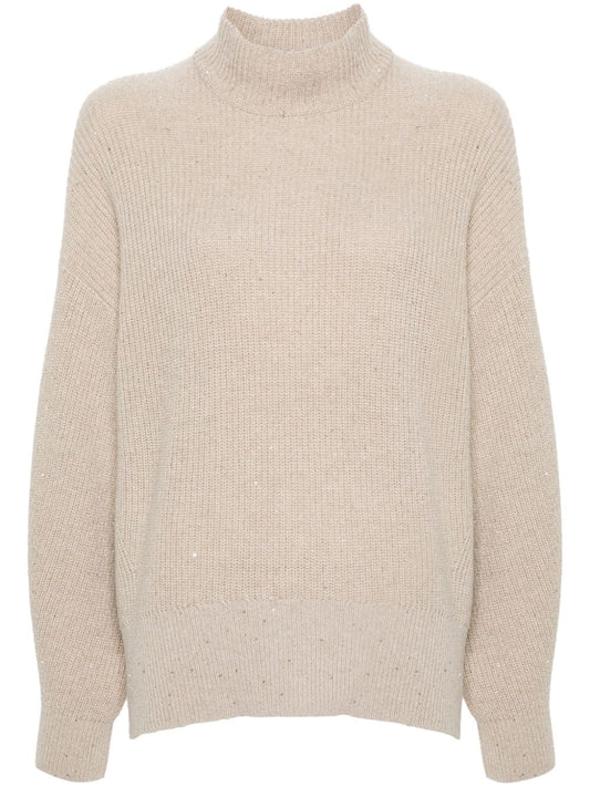 Brunello Cucinelli Sweaters Beige