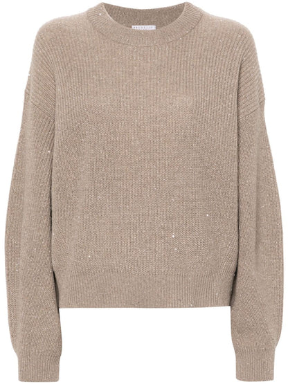 Brunello Cucinelli Sweaters Beige