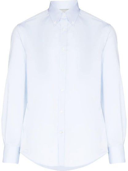 Brunello Cucinelli Shirts Clear Blue