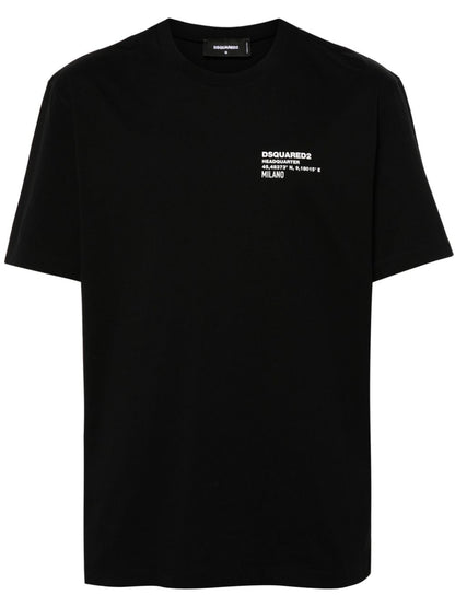 Dsquared2 T-shirts and Polos Black