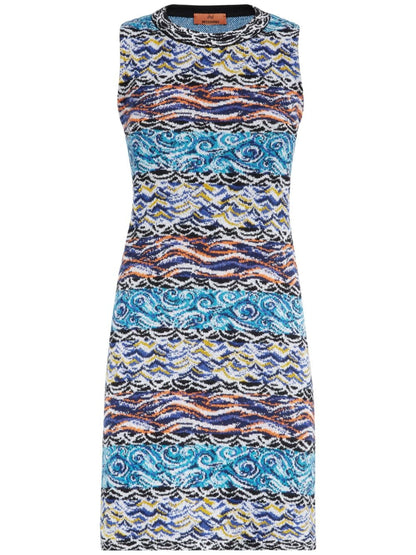 Missoni Dresses Clear Blue