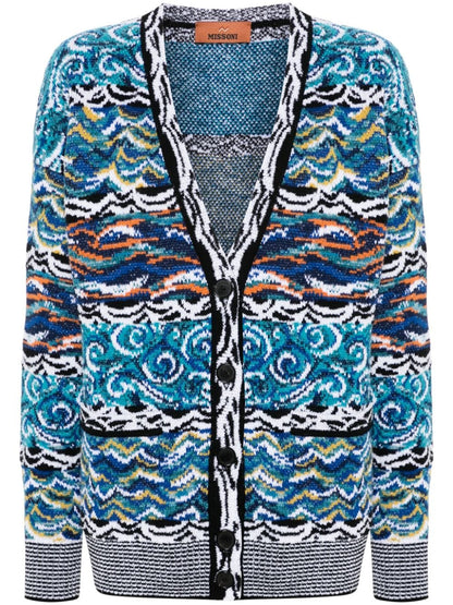 Missoni Sweaters Clear Blue