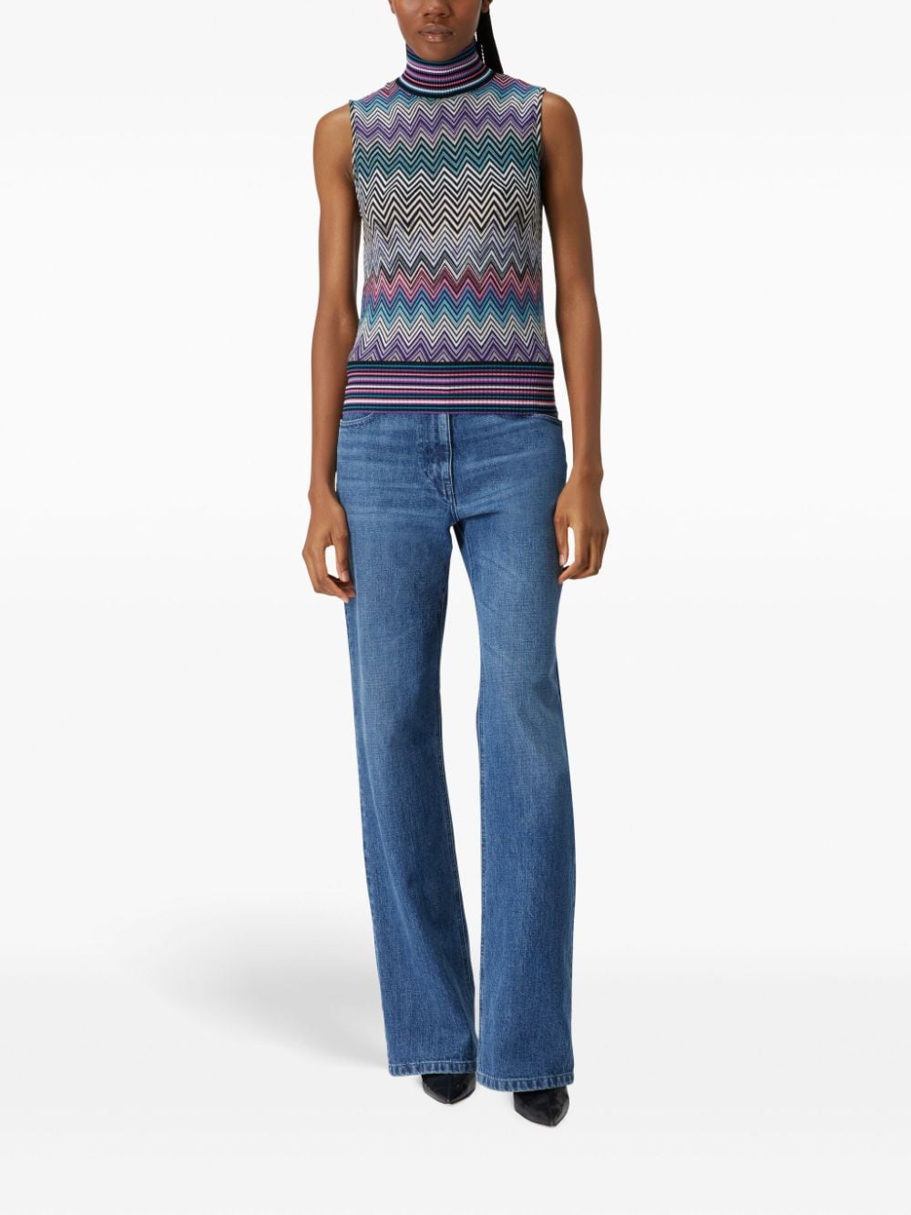 Missoni Top Clear Blue