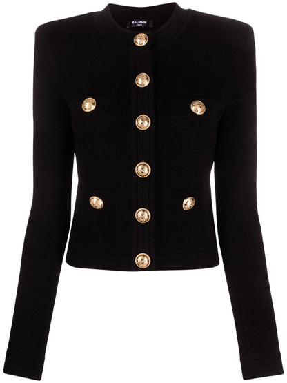 Balmain Sweaters Black