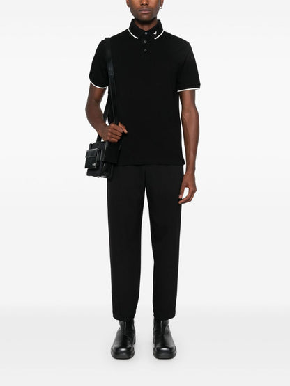 Emporio Armani T-shirts and Polos Black