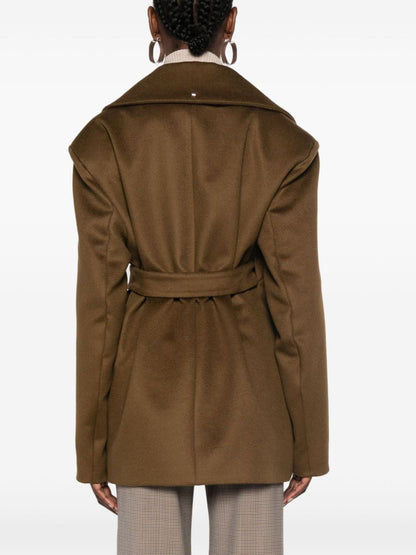 SportMax  Coats Brown