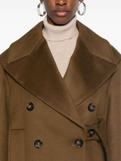 SportMax  Coats Brown