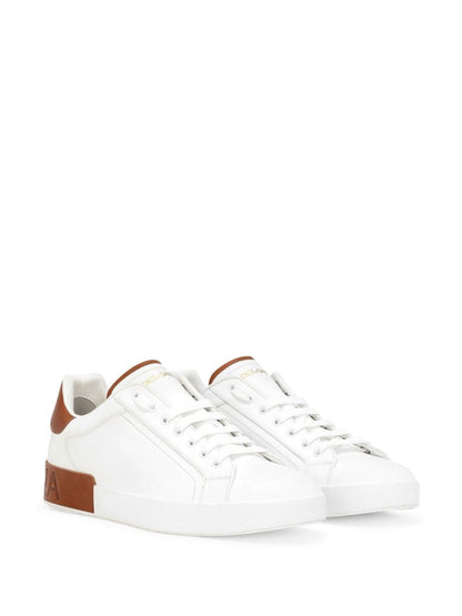 Dolce & Gabbana Sneakers Leather Brown