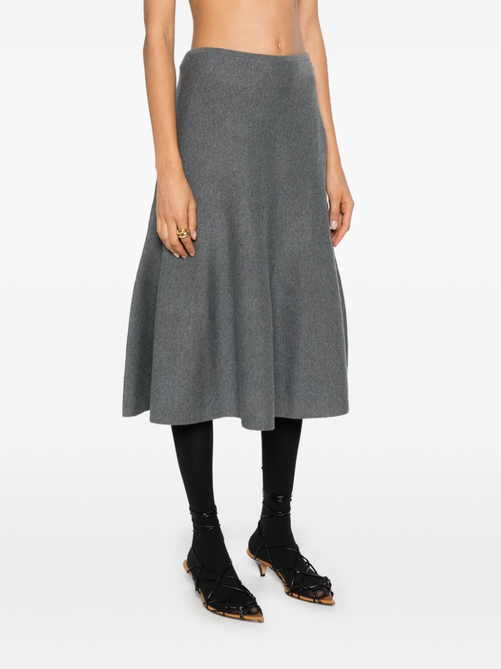 KHAITE Skirts Grey