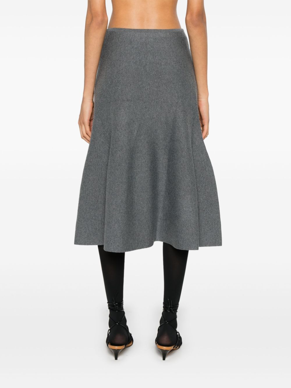 KHAITE Skirts Grey