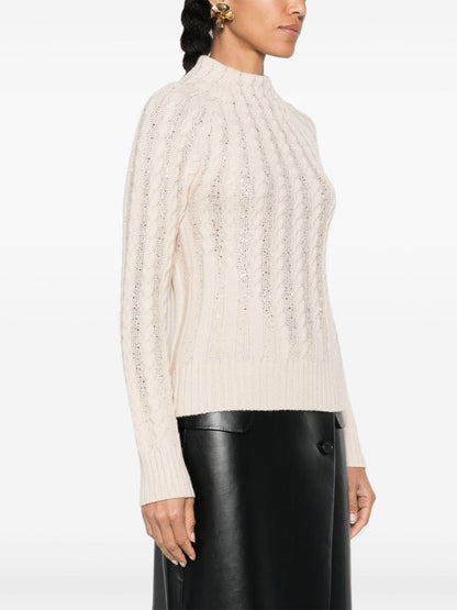 Ermanno Scervino Sweaters Beige