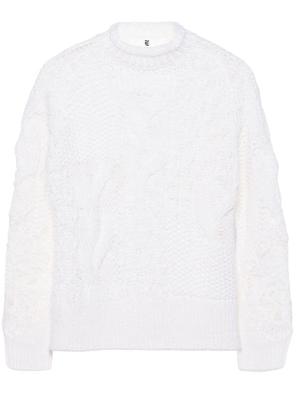 Ermanno Scervino Sweaters White