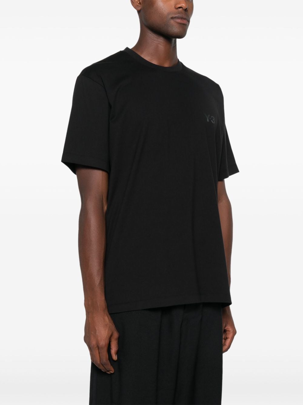 Y-3 T-shirts and Polos Black