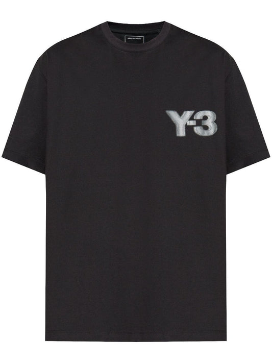 Y-3 T-shirts and Polos Black