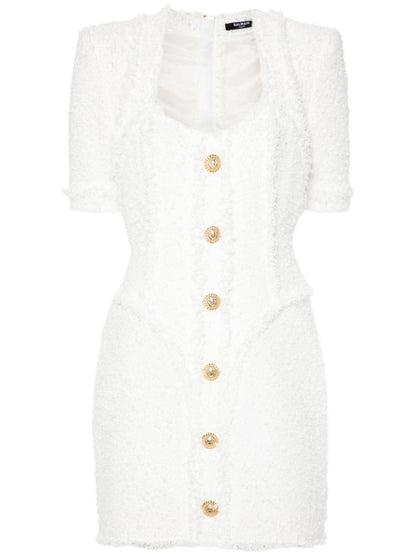 Balmain Dresses White