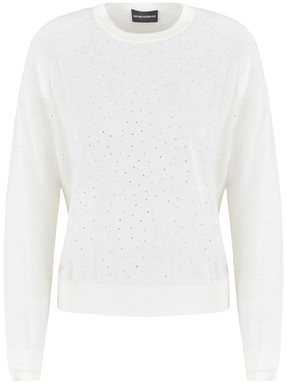 Emporio Armani Sweaters White