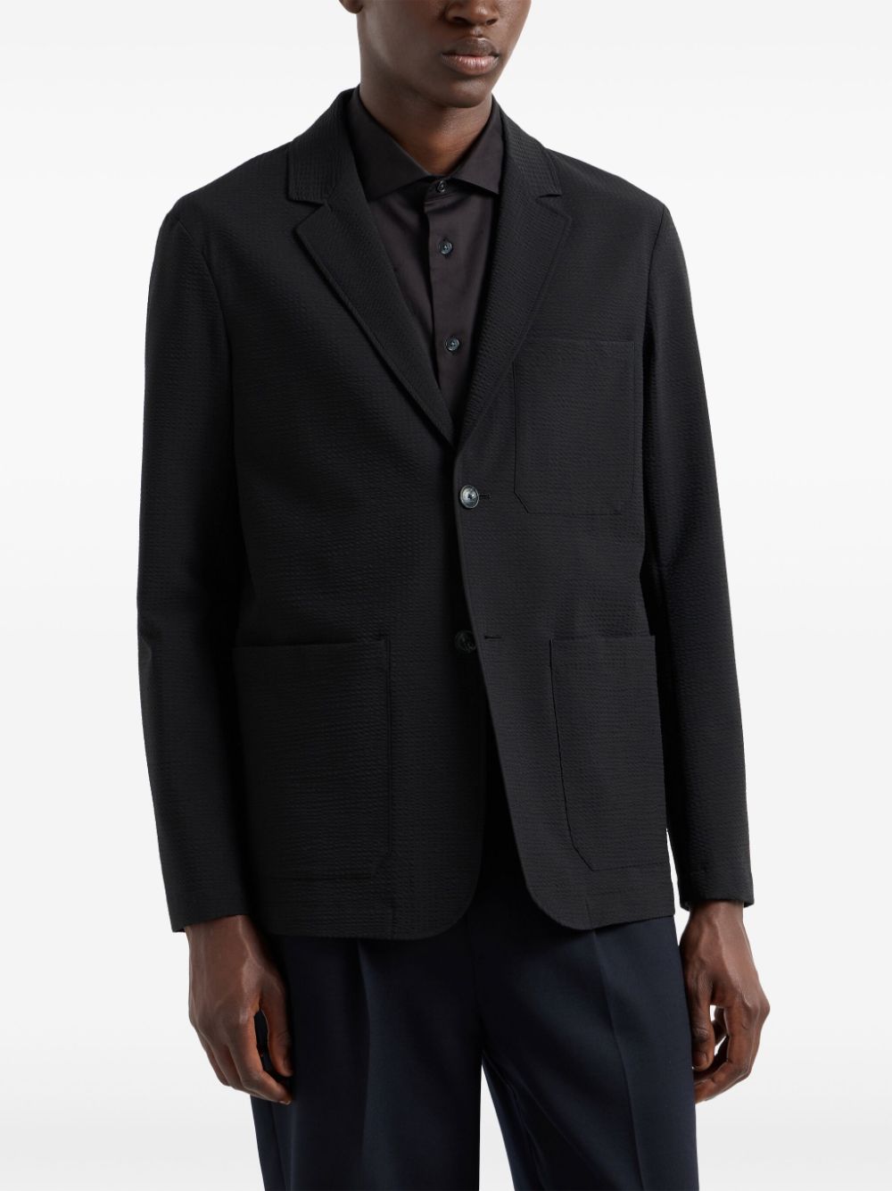 Emporio Armani Jackets Black