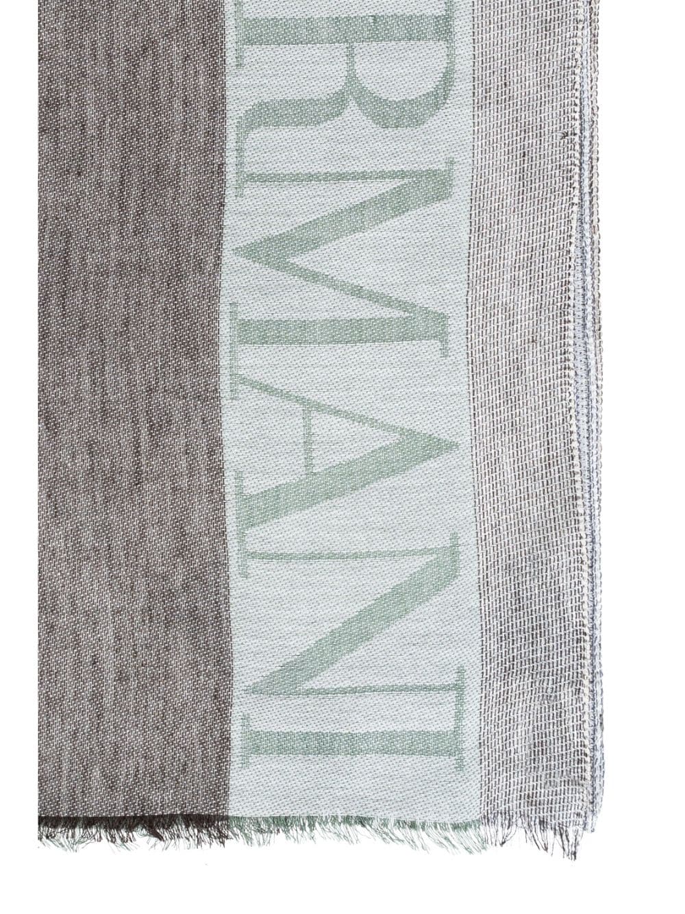 Emporio Armani Scarfs Green