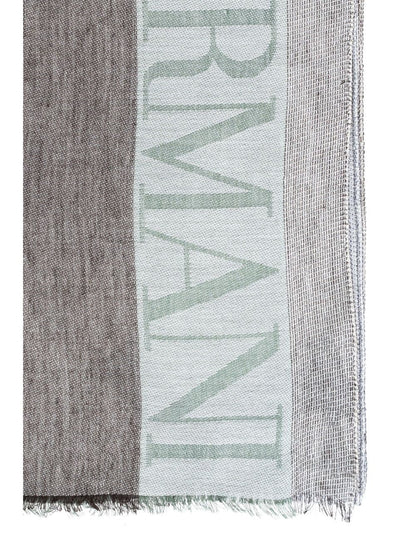 Emporio Armani Scarfs Green