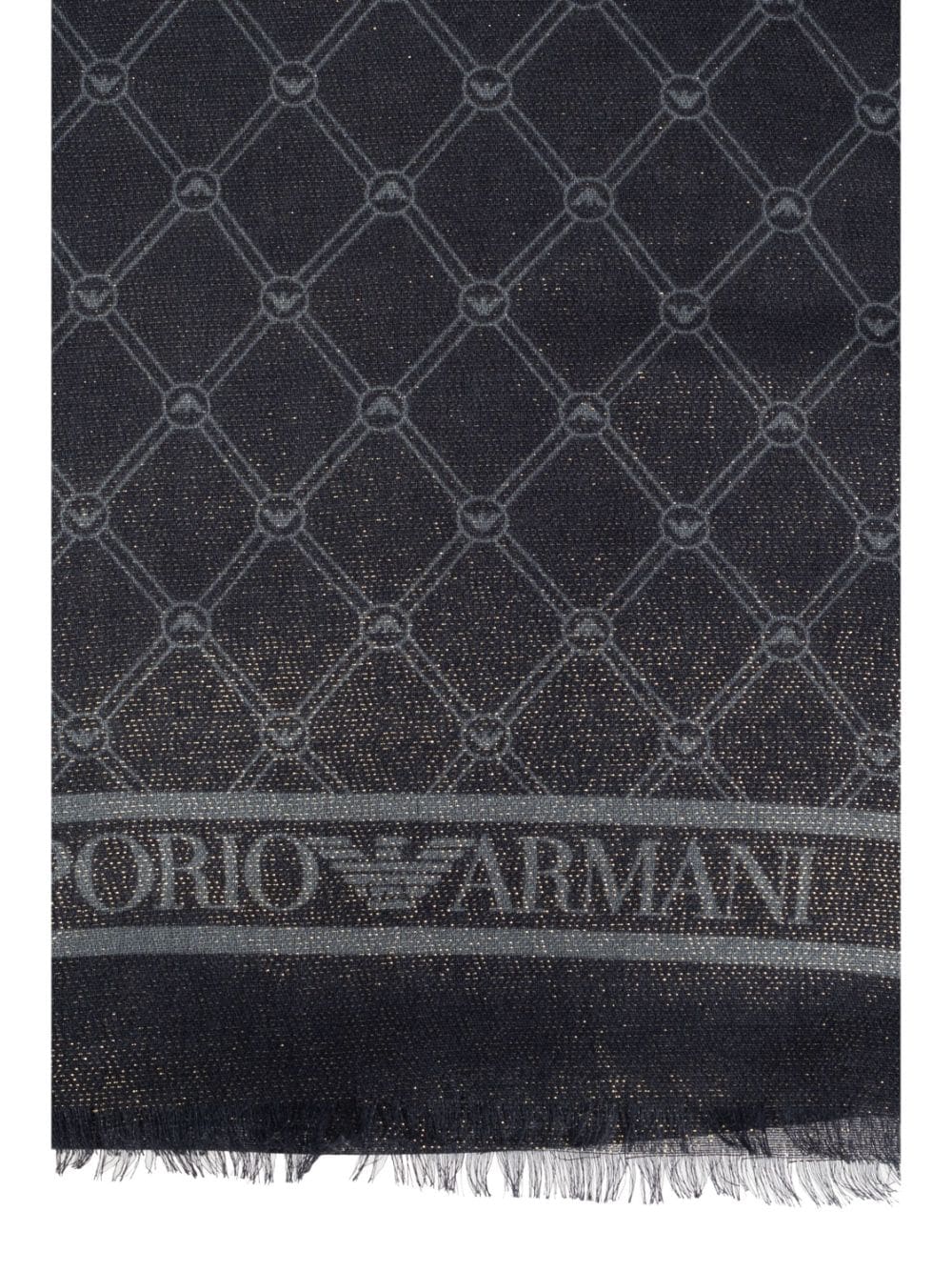 Emporio Armani Scarfs Grey