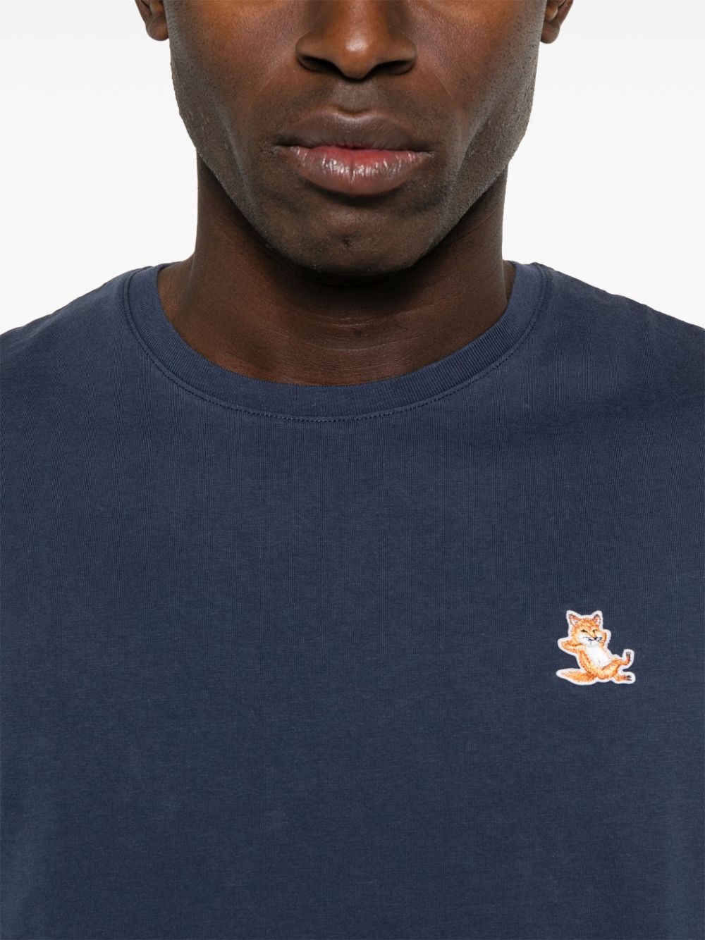 MAISON KITSUNE' T-shirts and Polos Blue