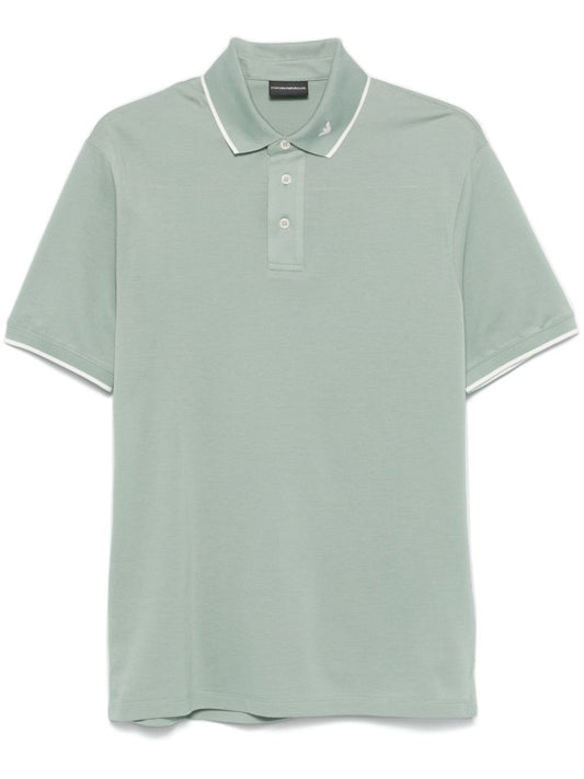 Emporio Armani T-shirts and Polos Clear Blue