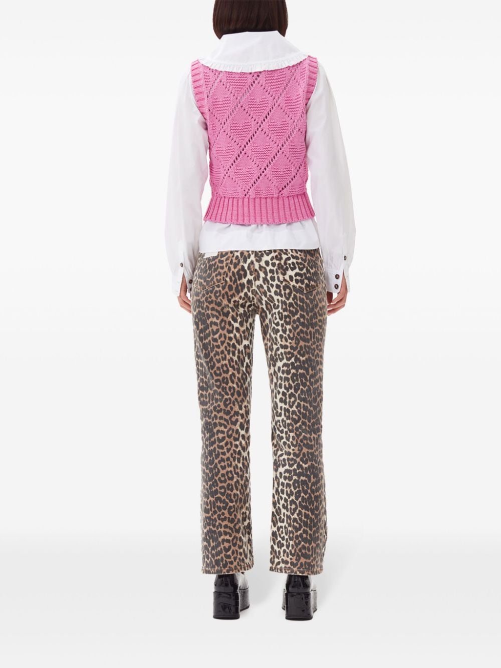 GANNI Sweaters Pink