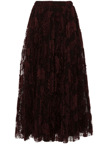 Ermanno Scervino Skirts Bordeaux