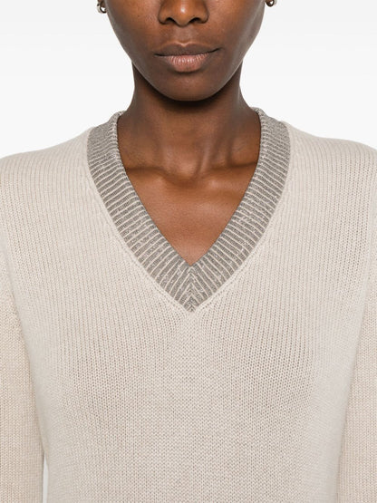 Brunello Cucinelli Sweaters Beige