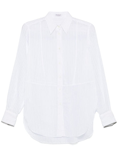 Brunello Cucinelli Shirts White