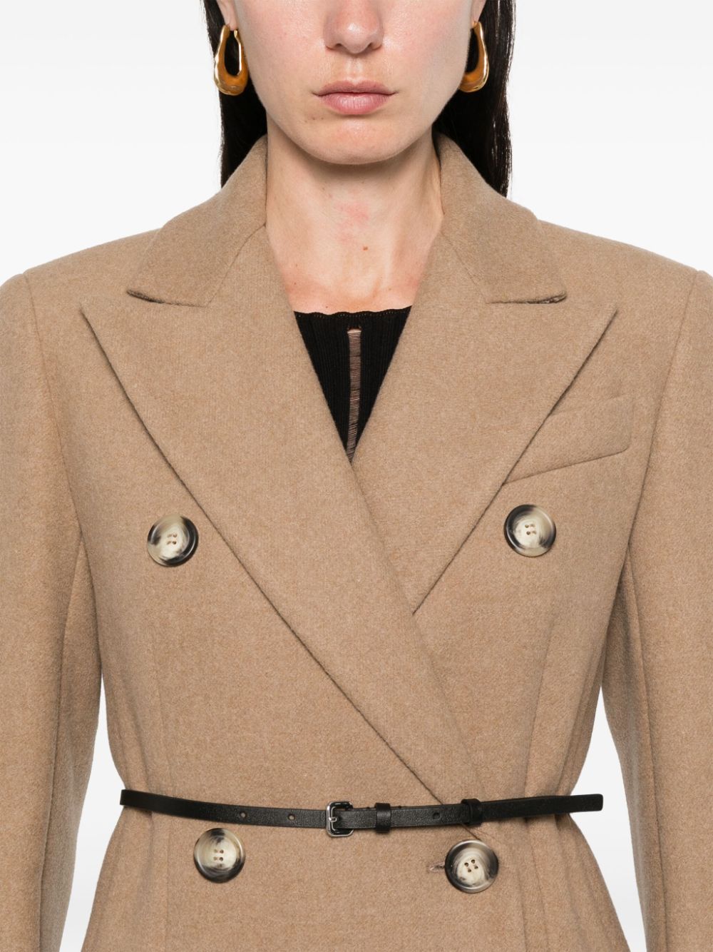 SportMax  Coats Camel