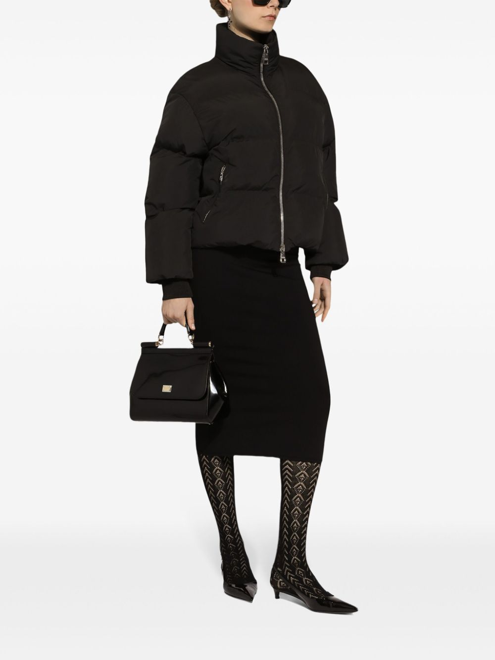 Dolce & Gabbana Coats Black