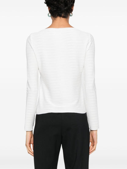 Emporio Armani Sweaters White