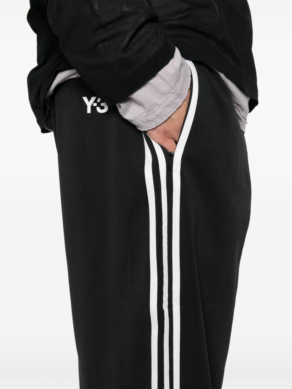 Y-3 Trousers Black