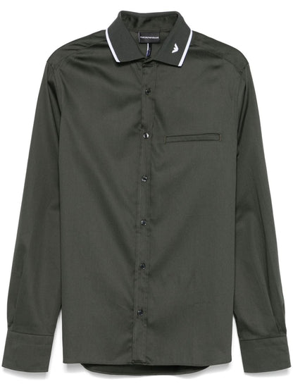 Emporio Armani Shirts Green