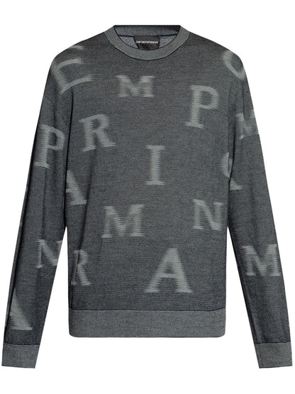 Emporio Armani Sweaters Grey