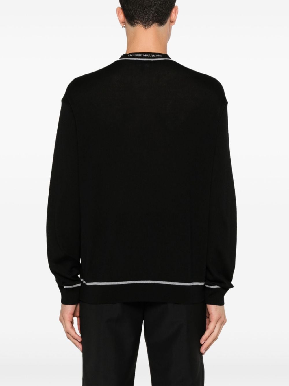 Emporio Armani Sweaters Black