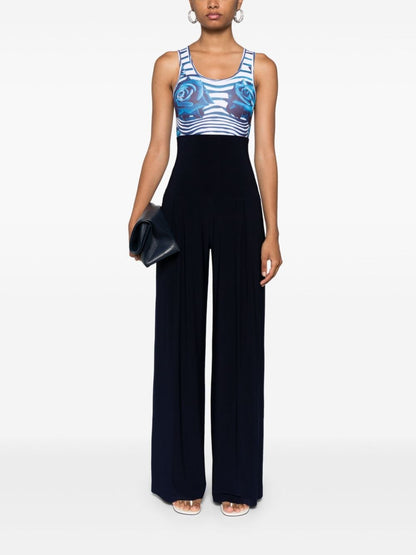 Norma Kamali Trousers Blue