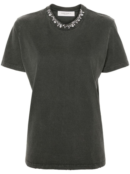 Golden Goose T-shirts and Polos Grey