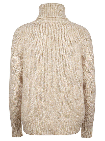 Base Sweaters Beige