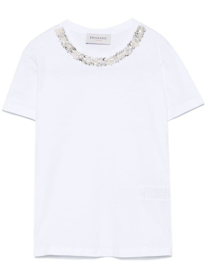 ERMANNO FIRENZE T-shirts and Polos White