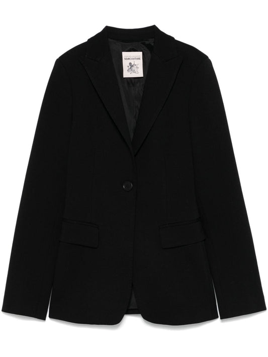 Semicouture Jackets Black