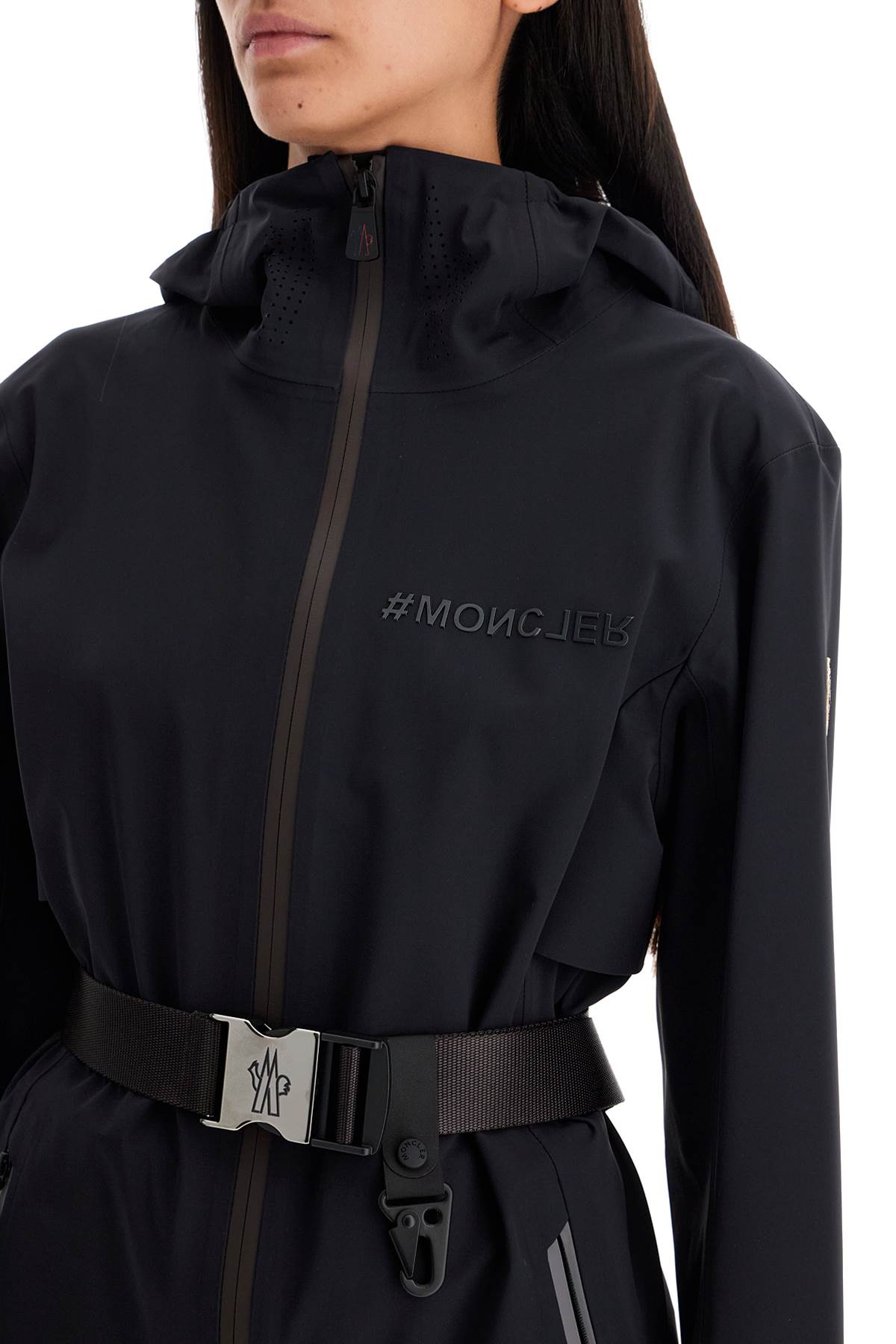 Moncler Grenoble fex hooded shell jacket with