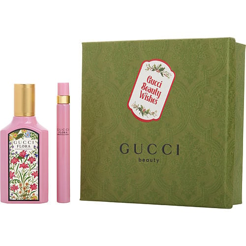 GUCCI FLORA GORGEOUS GARDENIA - EAU DE PARFUM SPRAY 1.6 OZ & EAU DE PARFUM SPRAY 0.33 OZ MINI