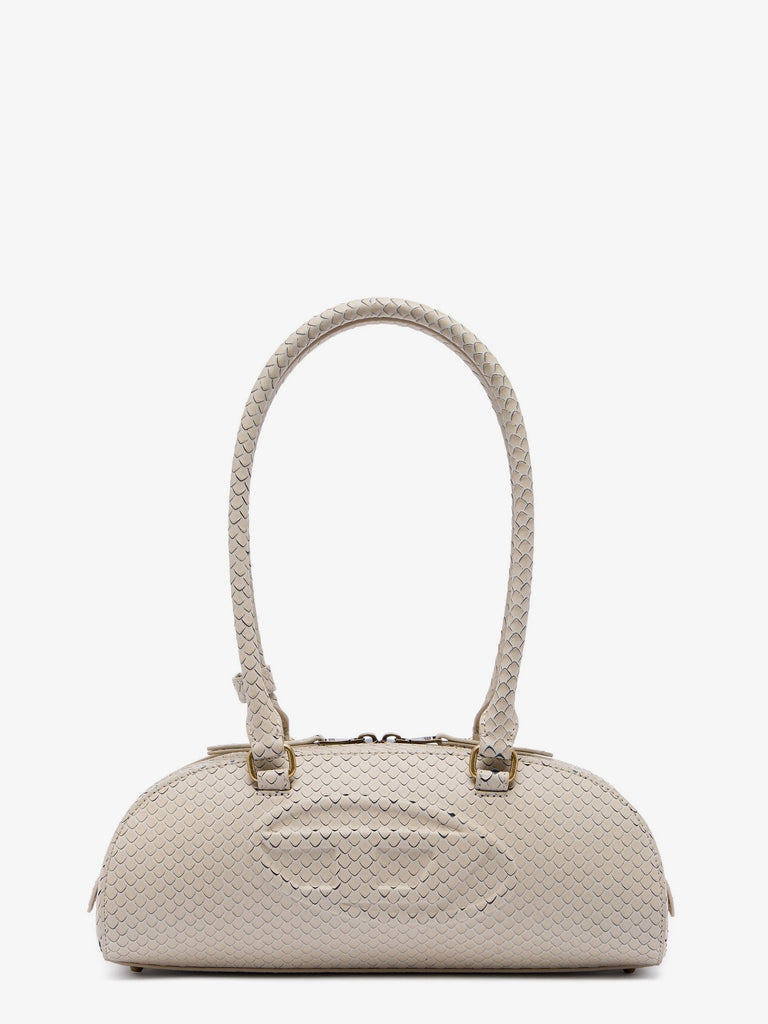 1DR python-effect leather shoulder bag