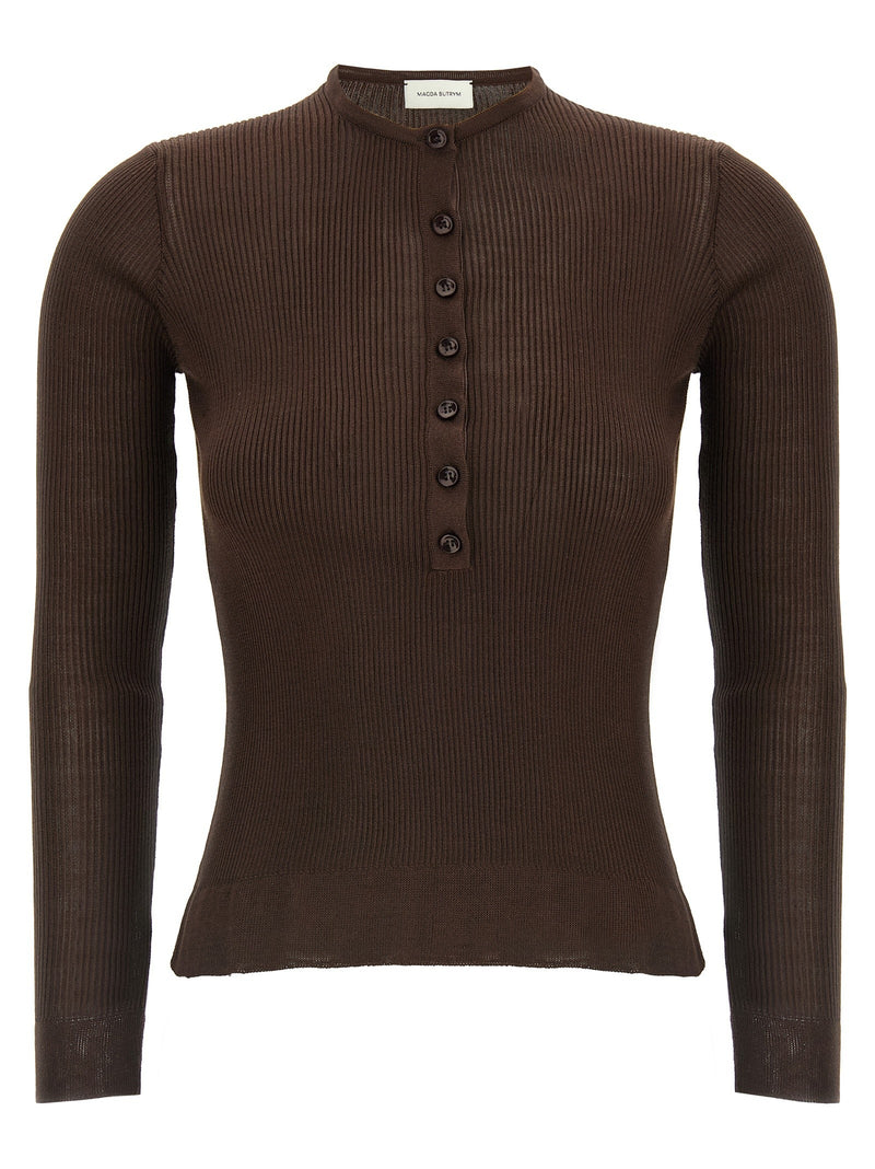 '20' Silk sweater