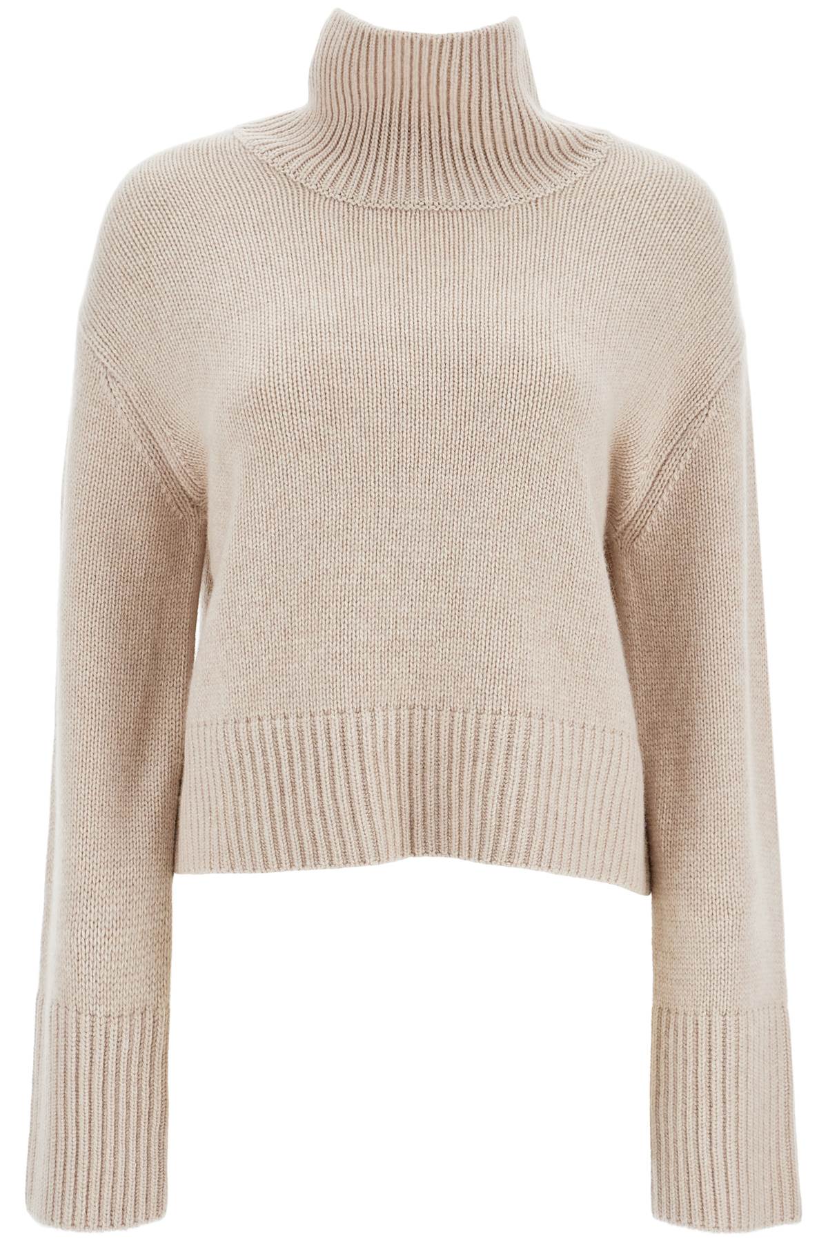 Lisa Yang high-necked fleur sweater