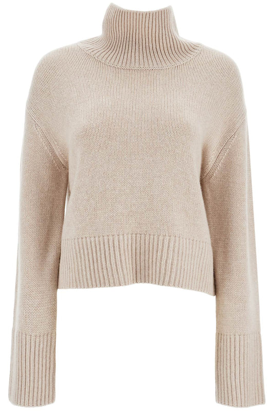 Lisa Yang high-necked fleur sweater