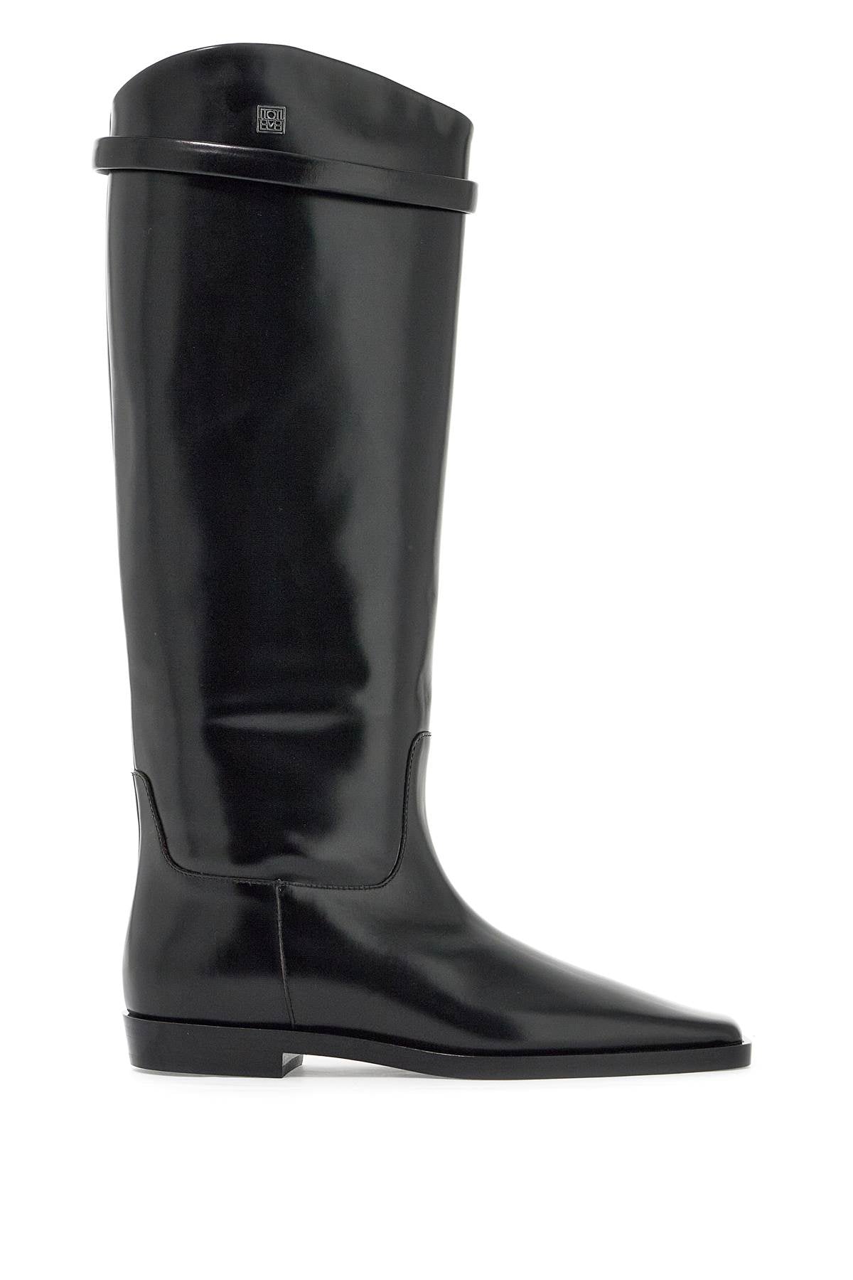 Toteme leather riding boot