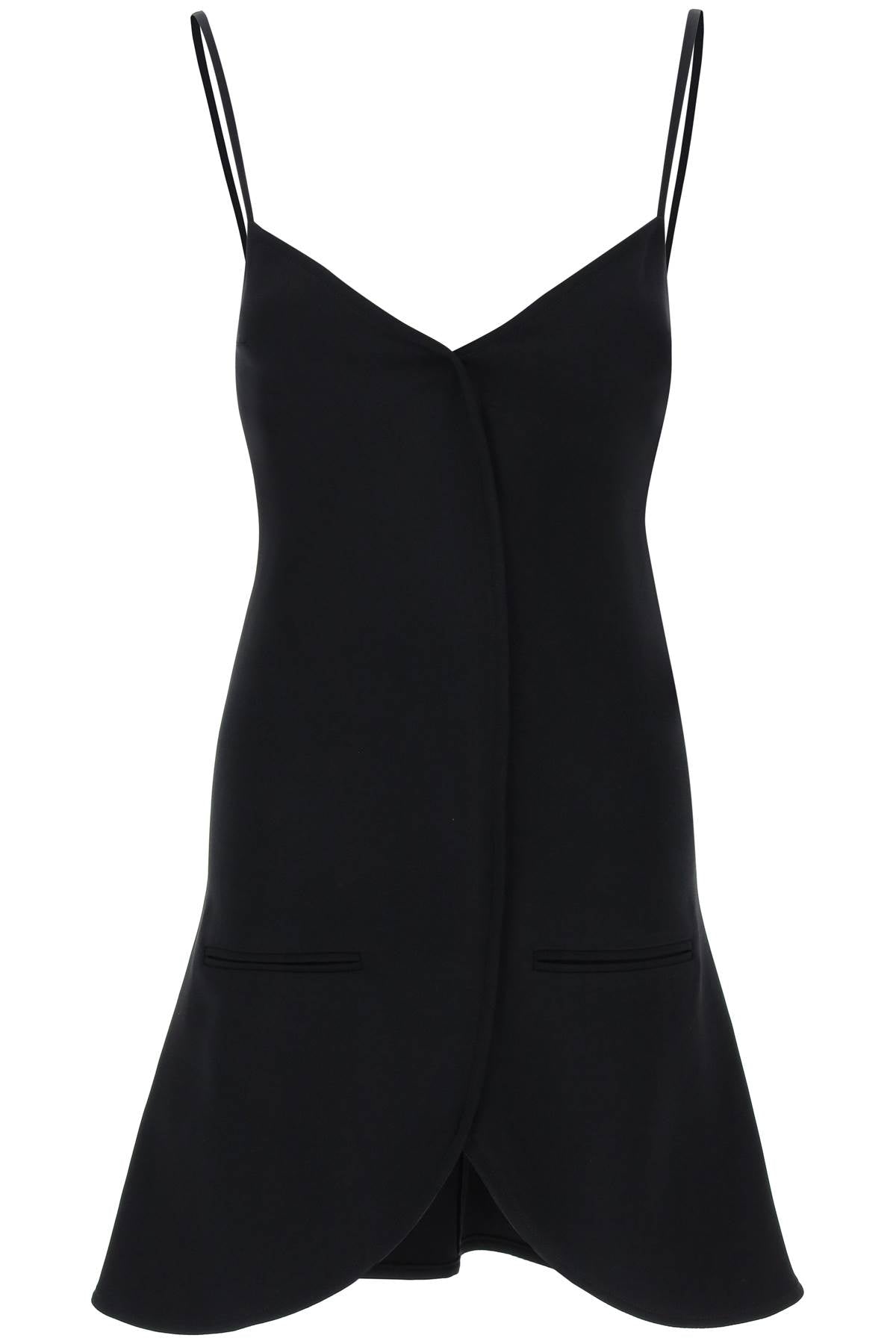 Courreges ellipse sleeveless mini dress